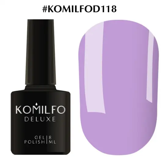 جل البولندية Komilfo Deluxe Series №D118 ، 8 مل.