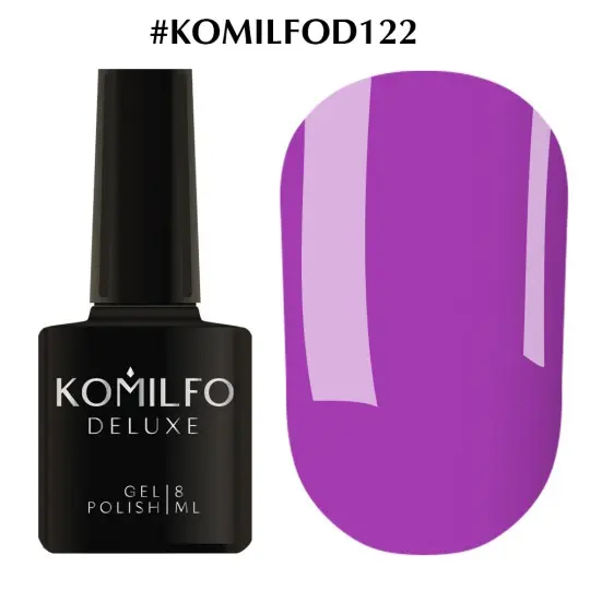 جل البولندية Komilfo Deluxe Series №D122 ، 8 مل.