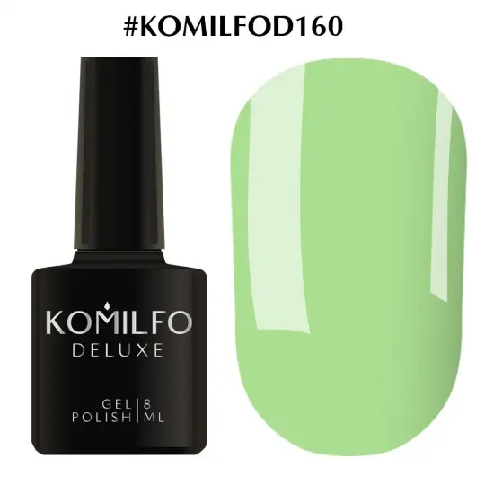 جل البولندية Komilfo Deluxe Series №D160 ، 8 مل.