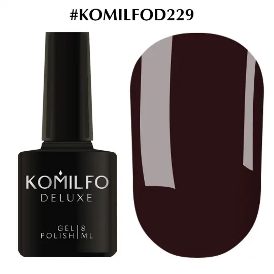 جل البولندية Komilfo Deluxe Series №D229 ، 8 مل.