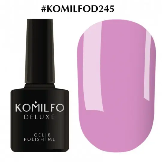 جل البولندية Komilfo Deluxe Series №D245 ، 8 مل.
