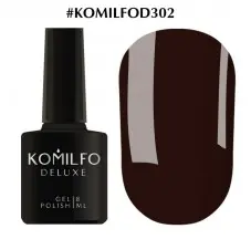 Гель-лак Komilfo Deluxe Series №D302, 8 мл