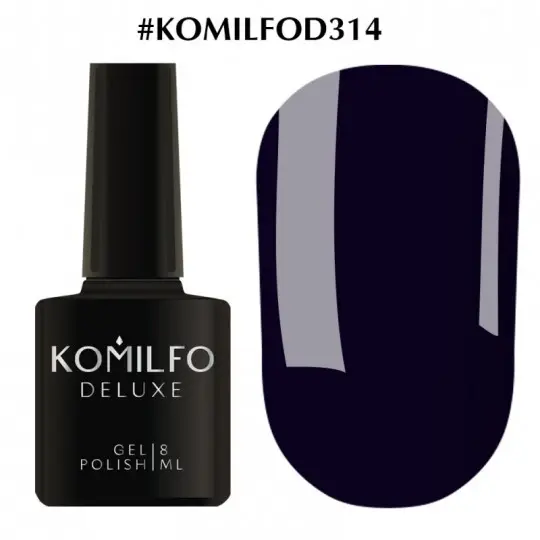 جل البولندية Komilfo Deluxe Series №D314 ، 8 مل.