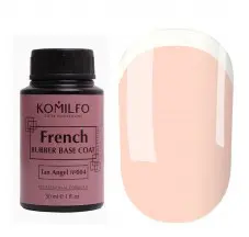 French Rubber Base №004 Tan Angel (without brush,bottle) 30 ml. Komilfo