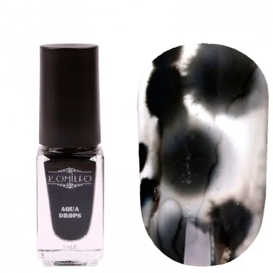 Komilfo Aqua Drops Black №001, 5 ml.