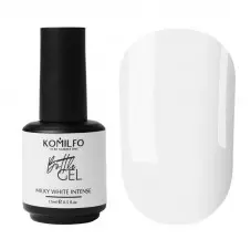 Bottle Gel Milky White Intense 15 ml. Komilfo