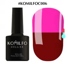 ג'ל פוליש Komilfo DeLuxe Termo №С006, 8 מ"ל.