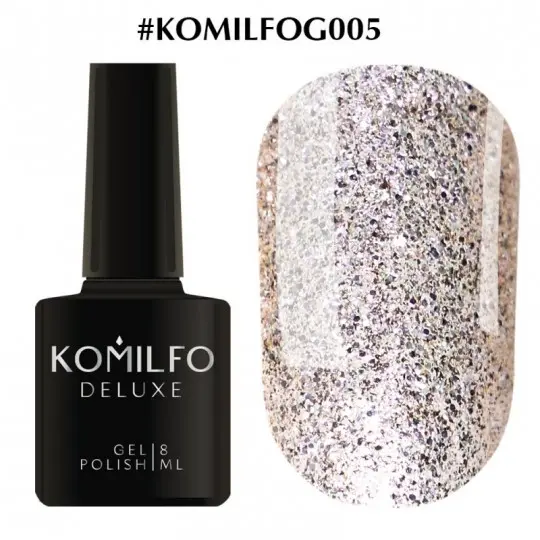 Гель лак Komilfo DeLuxe Series №G005, 8 ml.