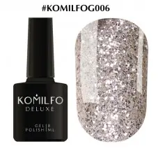 ג'ל פוליש Komilfo DeLuxe Series №G006, 8 מ"ל.