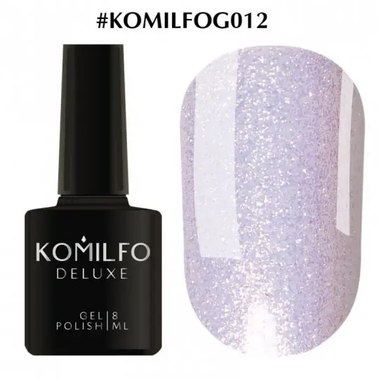 Гель лак Komilfo DeLuxe Series №G012, 8 ml.