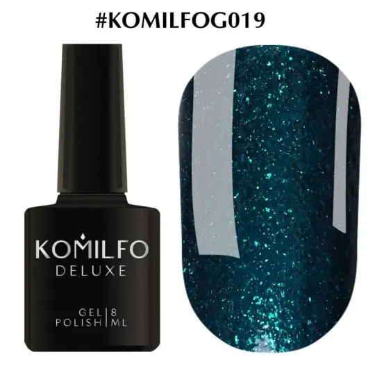 ג'ל פוליש Komilfo DeLuxe Series №G019, 8 מ"ל.