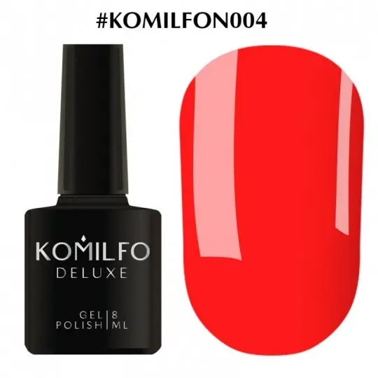 ג'ל פוליש Komilfo DeLuxe Series №N004, 8 מ"ל.