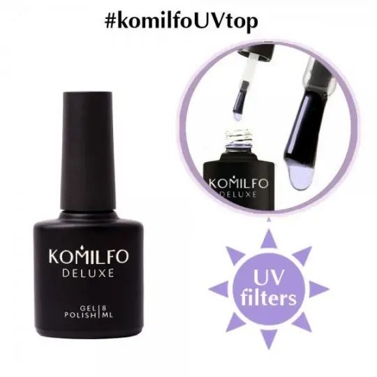 Топ No Wipe No UV Top 8 ml Komilfo