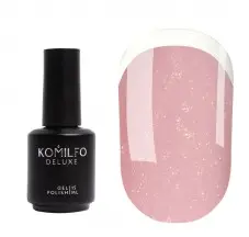 קומילפו KC Glitter Rubber French Base №KC004, 15 מ"ל.