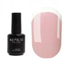 קומילפו KC Glitter Rubber French Base №KC006, 15 מ"ל.