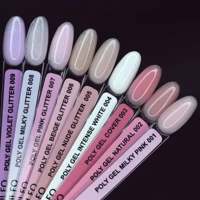 PolyGel №004 أبيض مكثف 15 مل. كوميلفو