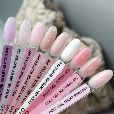 PolyGel №004 أبيض مكثف 15 مل. كوميلفو