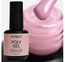 PolyGel №002 Natural 15 ml. Komilfo