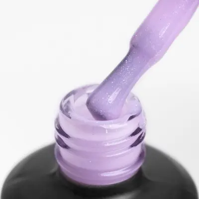 PolyGel №009 Violet Glitter (עם שימר) 15 מ"ל. קומילפו