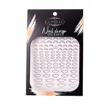 Komilfo Nail Design Stickers R #001