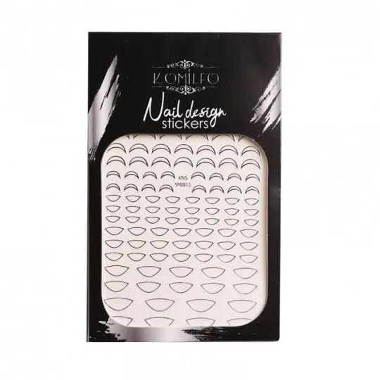 Komilfo Nail Design Stickers S #001