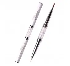 Brush Komilfo Double Gel Oval 6 (Kolinsky) / Liner 9 (Nylon)