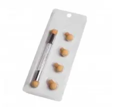 Brush Komilfo Aeropuffing + 4 changeable sponges