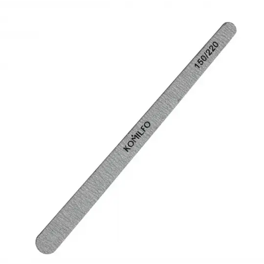 Nail file Komilfo wooden drop 180/240, 16.5 cm