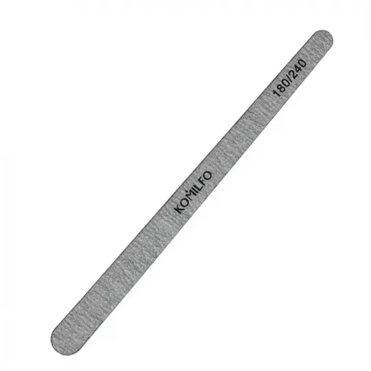 Nail file Komilfo wooden drop 150/220, 16.5 cm