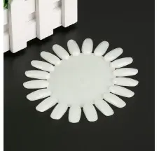 Tips "sunflower" (20 pieces) white