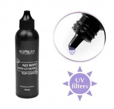 Топ No Wipe UV Top 100 ml. Komilfo