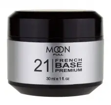 Moon Full French Base Premium No. 21 (white milk), 30 ml.