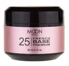 Moon Full French Base Premium No. 25 (light pink), 30 ml.