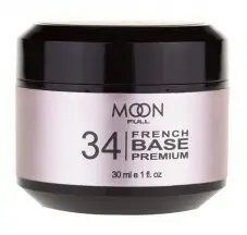 Moon Full French Base Premium رقم 34 (بيج فاتح) ، 30 مل.