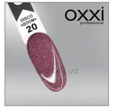 לכה ג'ל Oxxi בום דיסקו רפלקטיבי # 020, 10 מ"ל.