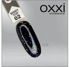 Oxxi Top Shiny 02 ללא מגבון, 10 מ"ל.
