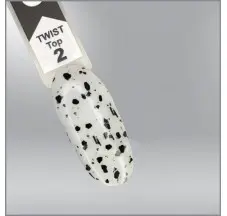 חלק עליון ללק ג'ל Oxxi Twist Top # 002, 10 מ"ל