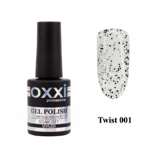Top for gel polish Oxxi Twist Top # 001, 10 ml