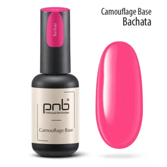 Camouflage rubber base Bachata, pink, 8 ml