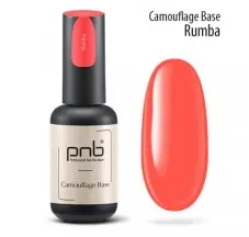 Camouflage rubber base Rumba, coral 8 ml