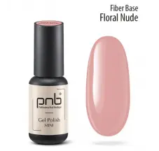 База с нейлоновыми волокнами Fiber Base PNB, Floral Nude 4 мл