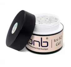 Низкотемпературный прозрачный полигель / UV/LED Ice IQ Gel, Crystal Diamond, PNB, 50 ml