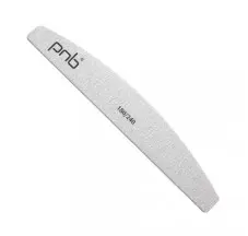 Пилка для ногтей PNB 180/240 Gray, полукруг
