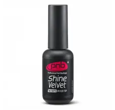 طبقة علوية لتلميع الجل بدون طبقة لزجة غير لامعة مع لمعان PNB Top Shine Velvet No Wipe، 8 مل