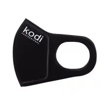 Two-layer neoprene mask without valve, black with Kodi Professional logo
