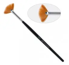 Nail Art Brush Fan 6-s PNB, nylon