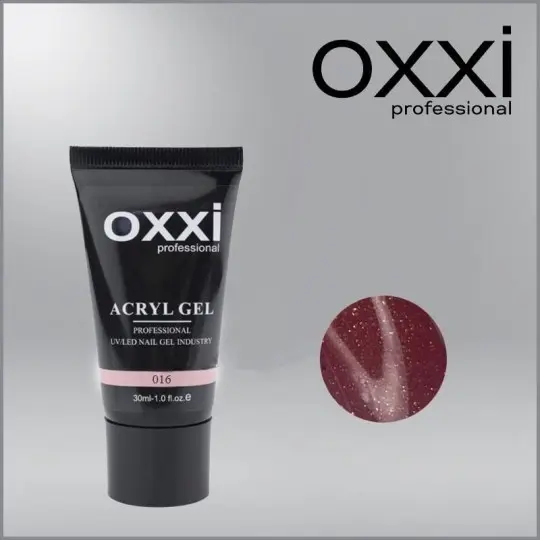 Акрил-гель Oxxi Professional Aсryl Gel 016, 30 мл