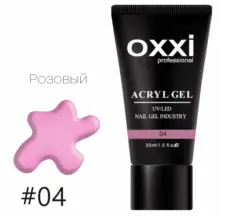 أكريل جل OXXI رقم 04 (وردي دافئ) 60 مل