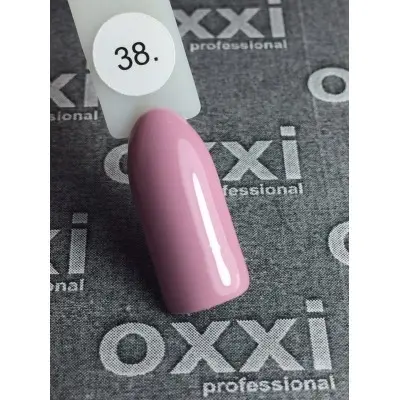 Гель лак Oxxi №038 (пастельный бежево-розовый)