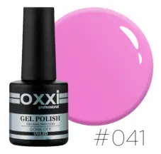 Oxxi gel polish #041 (light lilac with barely noticeable micro-shine)